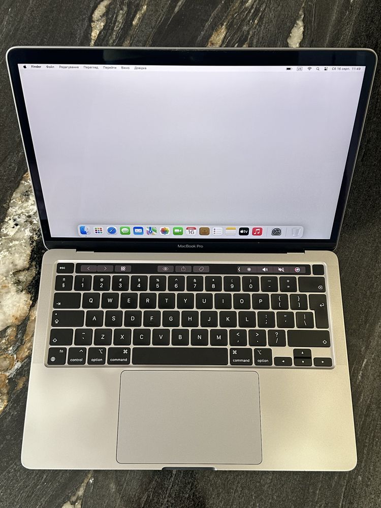 MacBook Pro 13 M1 | 2020 | Модель A2338 | 256 GB | 8GB ОЗУ