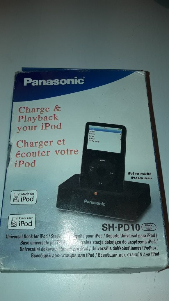 Podstawka do iPoda Panasonic SH-PD10 pod iPoda przystawka SHPD10