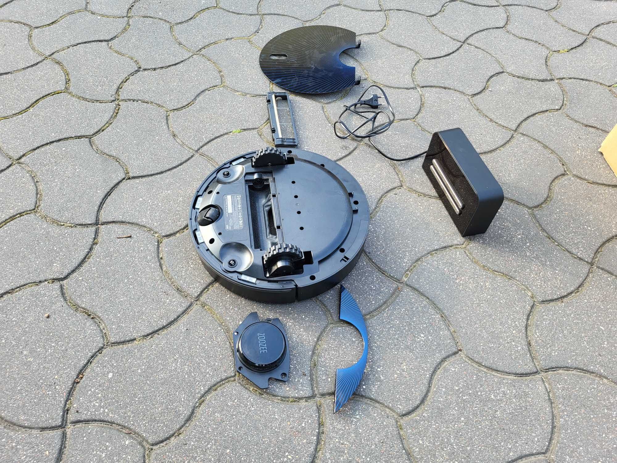 Zoozee Robot Sprzątający, Czarny, 3500 Pa mocny