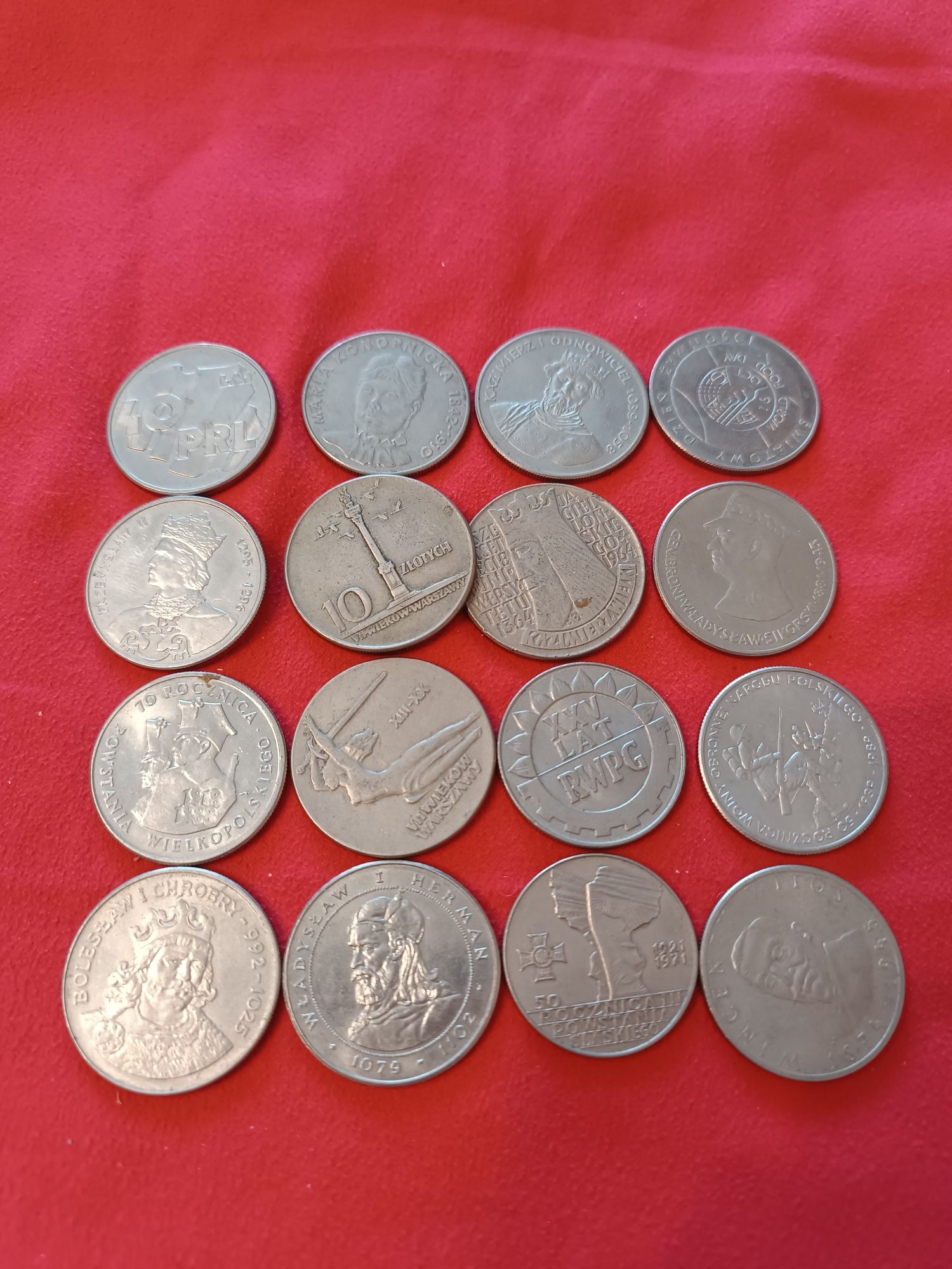 Okazja zestaw 16 monet PRL