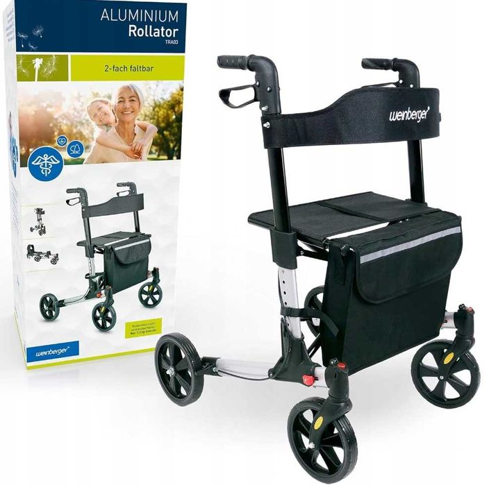 Aluminium rollator A42012C Weinberger Chodzik Balkonik