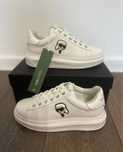 cale biale KARL LAGERFELD buty damskie sneakersy lagerfeld trampki