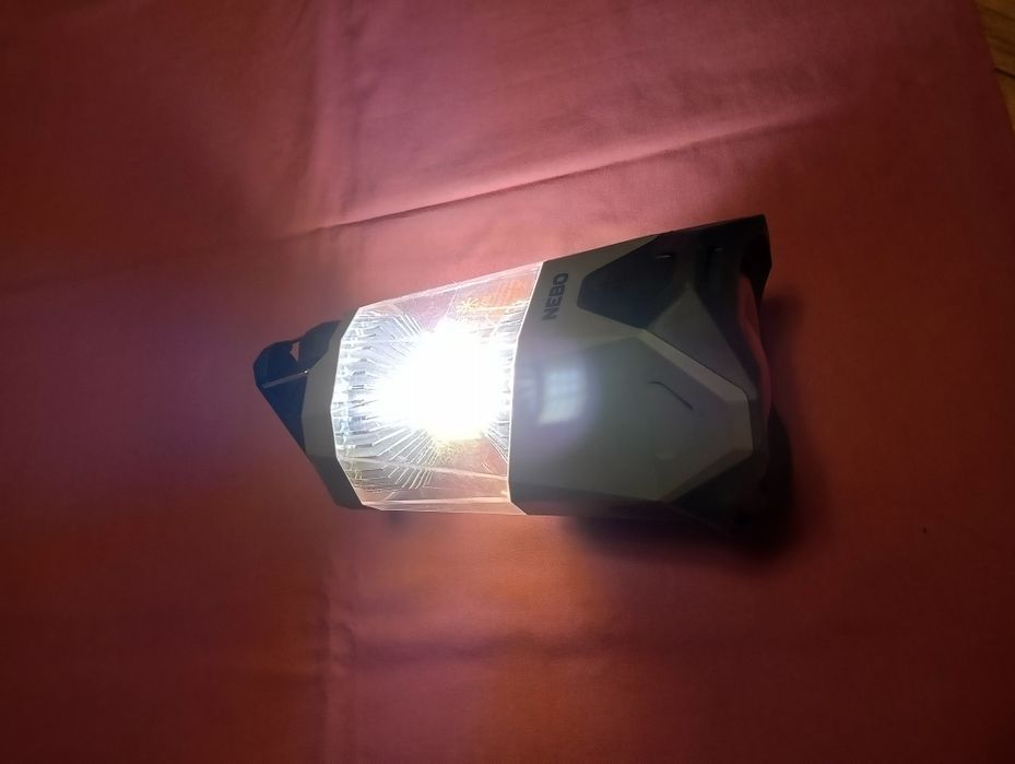 Кемпинговый фонарь Nebo Galileo 1000 люмен Серый.