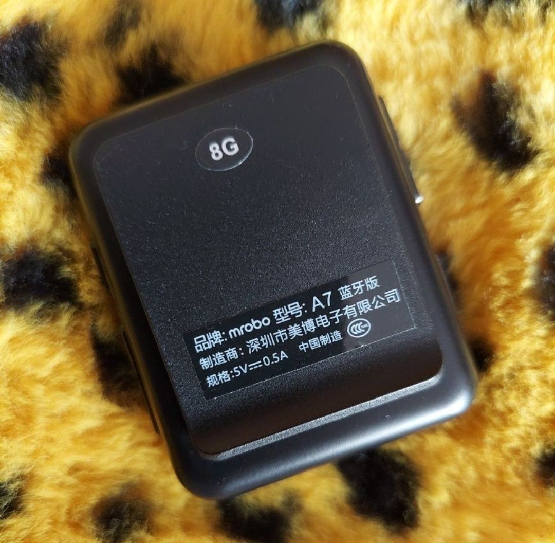 Mrobo | odtwarzacz mp4 | 8G | Bluetooth 4.0 | nowy