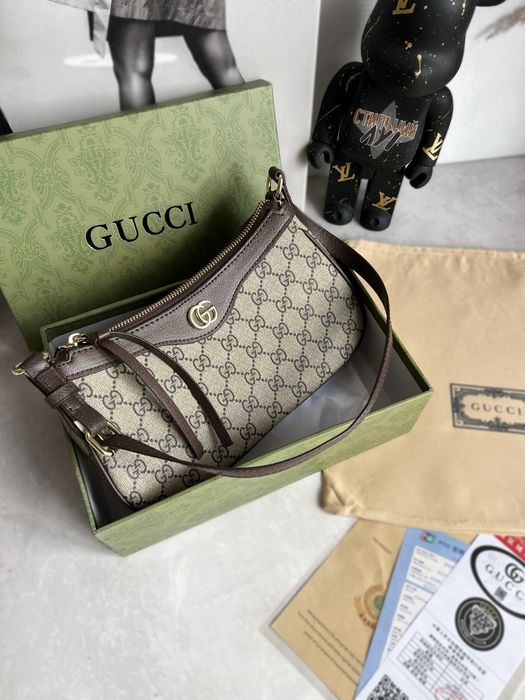 Сумка жіноча Gucci Ophidia женская сумочка гуччи гучы GG шкіряна