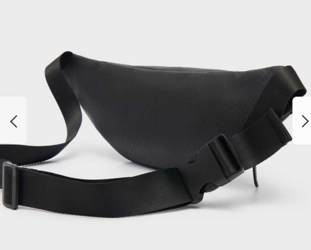 Nowa Saszetka nerka do pasa skóra elegancka Prezent dla faceta