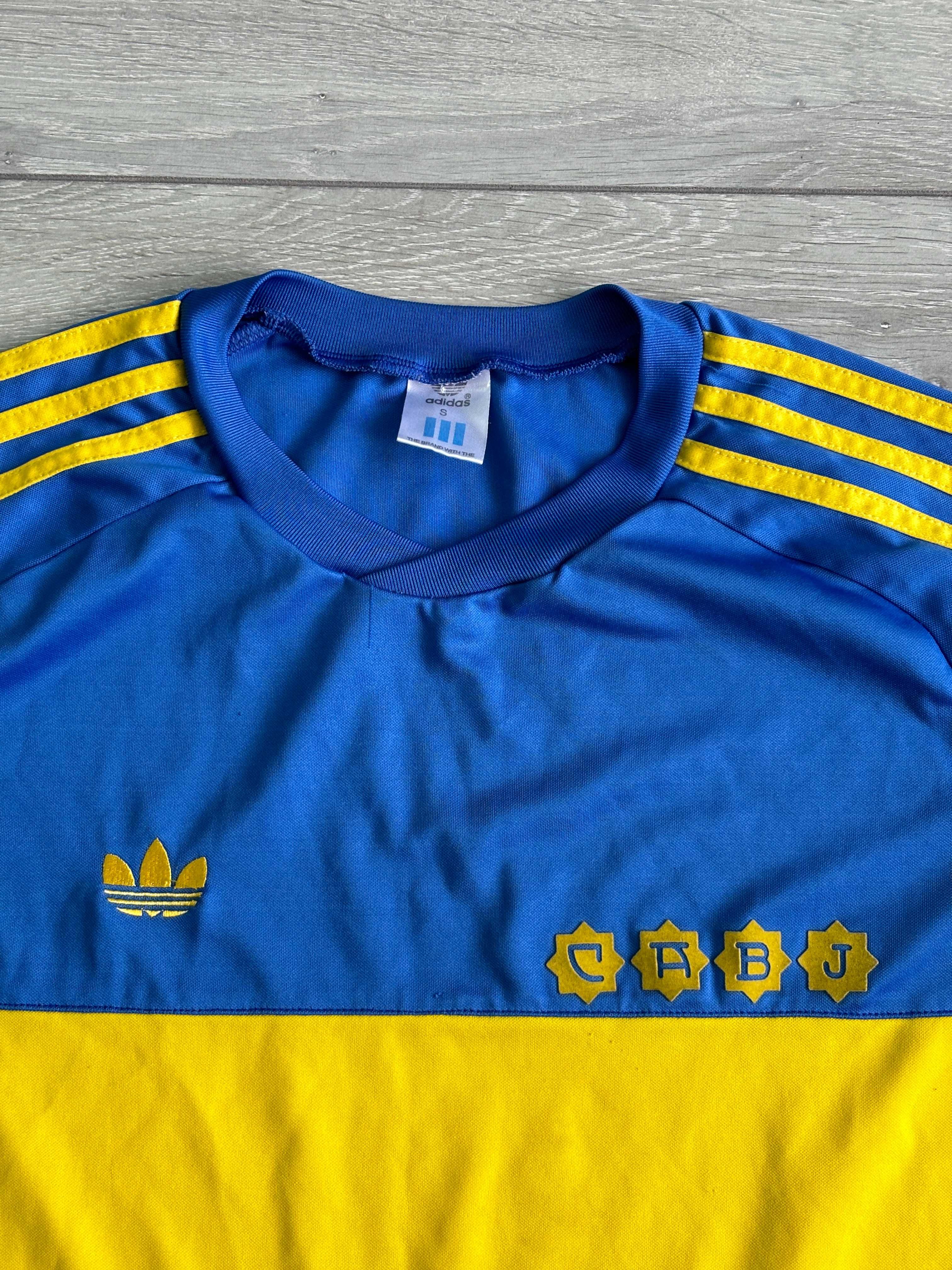 Футбольна футболка Boca Juniors Adidas Vintage Football Soccer Shirt S