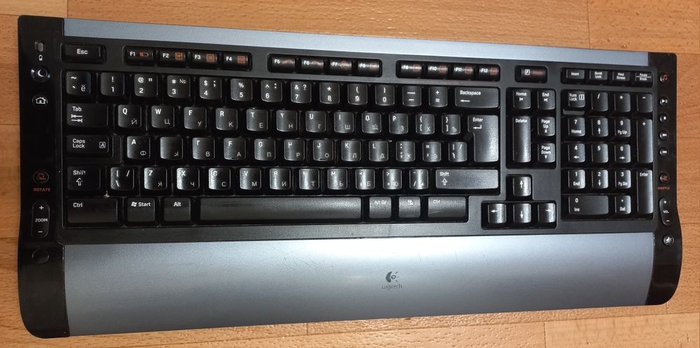 Клавіатура безпровідна Logitech S 510 б/у.