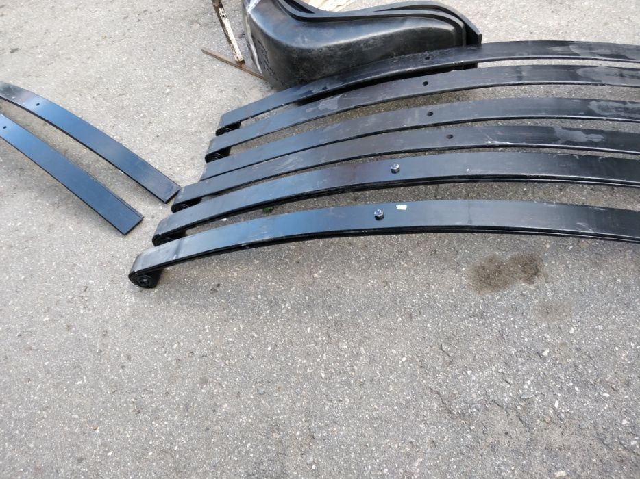 Лист рессоры №2 задней ГАЗЕЛЬ СОБОЛЬ 2-х лист. с хомутами