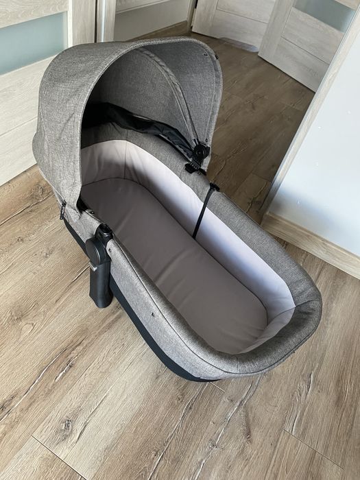 Wózek gondola spacerówka cybex priam lux platinum manhattan grey szary