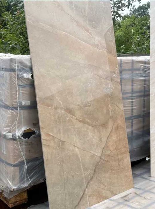 Płytki Gresowe Ceramiczne 60x120 LAMINA Beżowy Marmurek