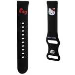 Pasek smartwatch HELLO KITTY Silicone Kitty Head czarny