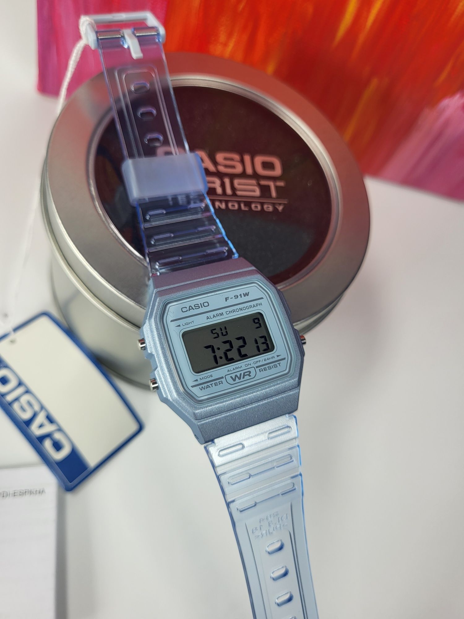 Часы Casio F-91WS-2DF