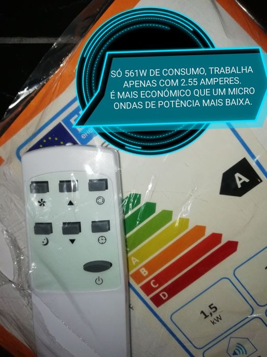 Ar Condicionado trabalha a 12 Volts ou 24V com inversor Leia Descrição
