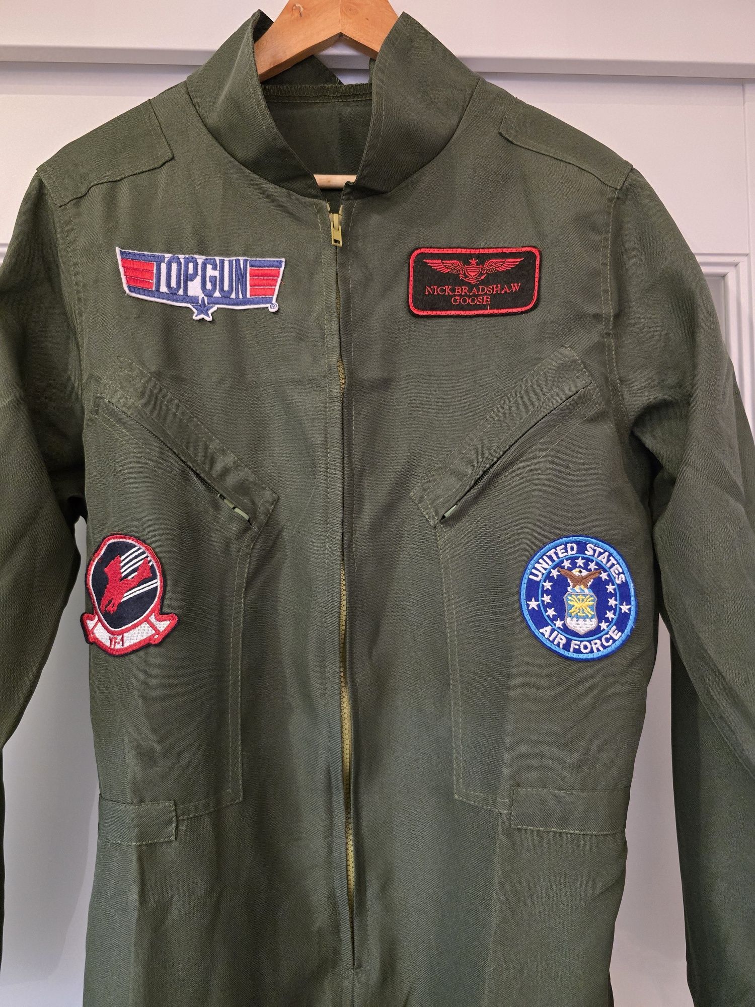 Kombinezon pilota Top Gun rozm. L, nowy, nieśmiertelnik