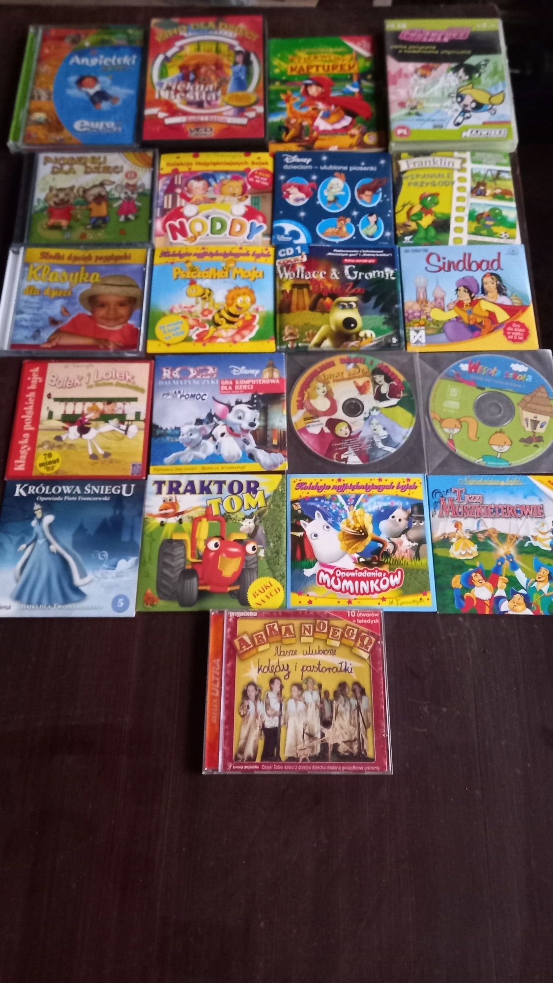 Bajki DVD Traktor tom i inne