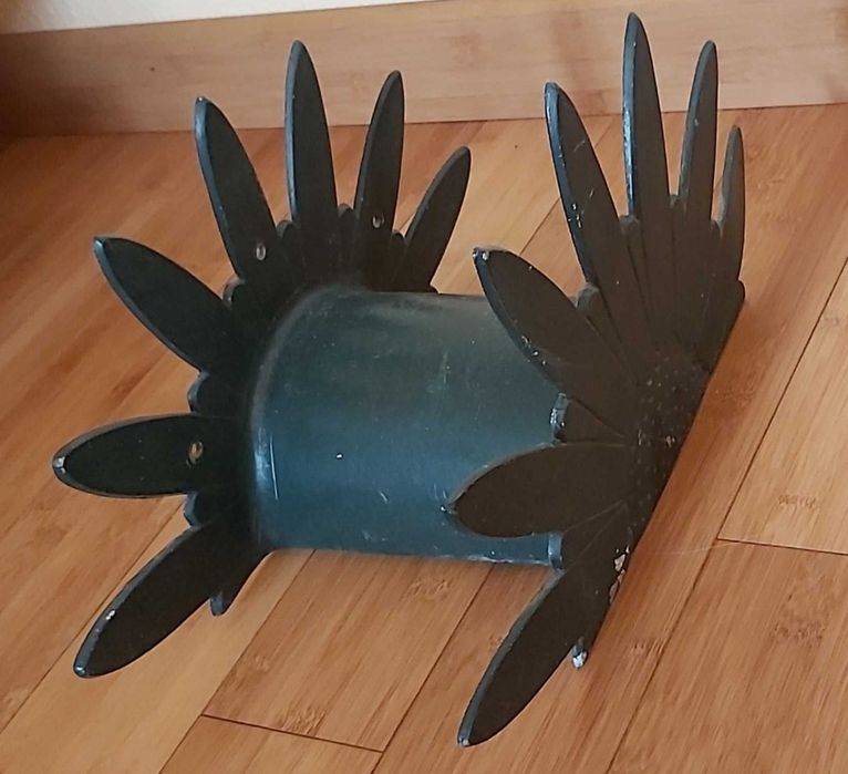 Mocowanie na wąż ogrodowy, ciekawy, lata 70-te, retro