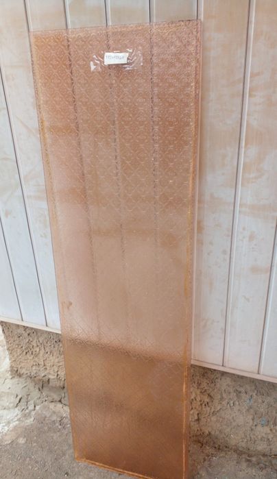 Рифленая стеклянная вставка