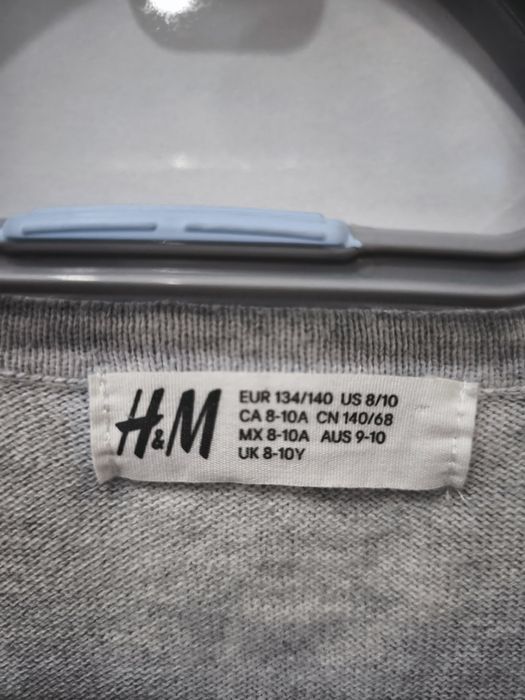 Krótki kardigan H&M, roz 134-140, 30zl