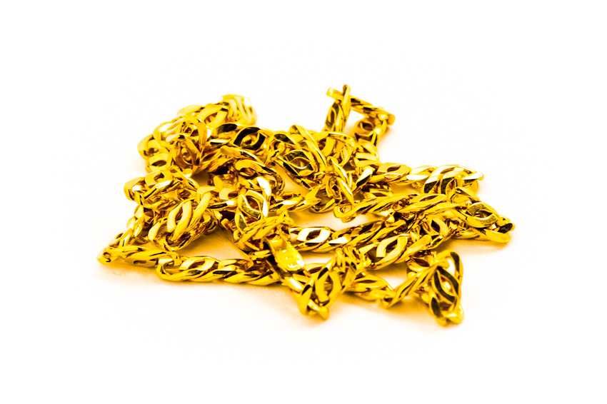 Złoty Łańcuszek - Śliczny Splot - GUCCI - 14K - 14,87g - KRAKÓW
