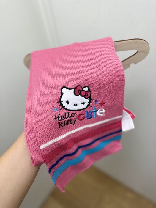Nowa czapka szalik hello kitty 3-6 lat