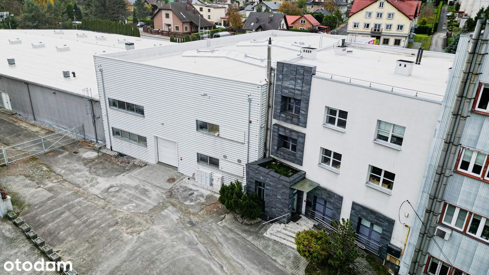 Do wynajęcia biurowiec i hala magazynowa - Wadowice, Mickiewicza 29