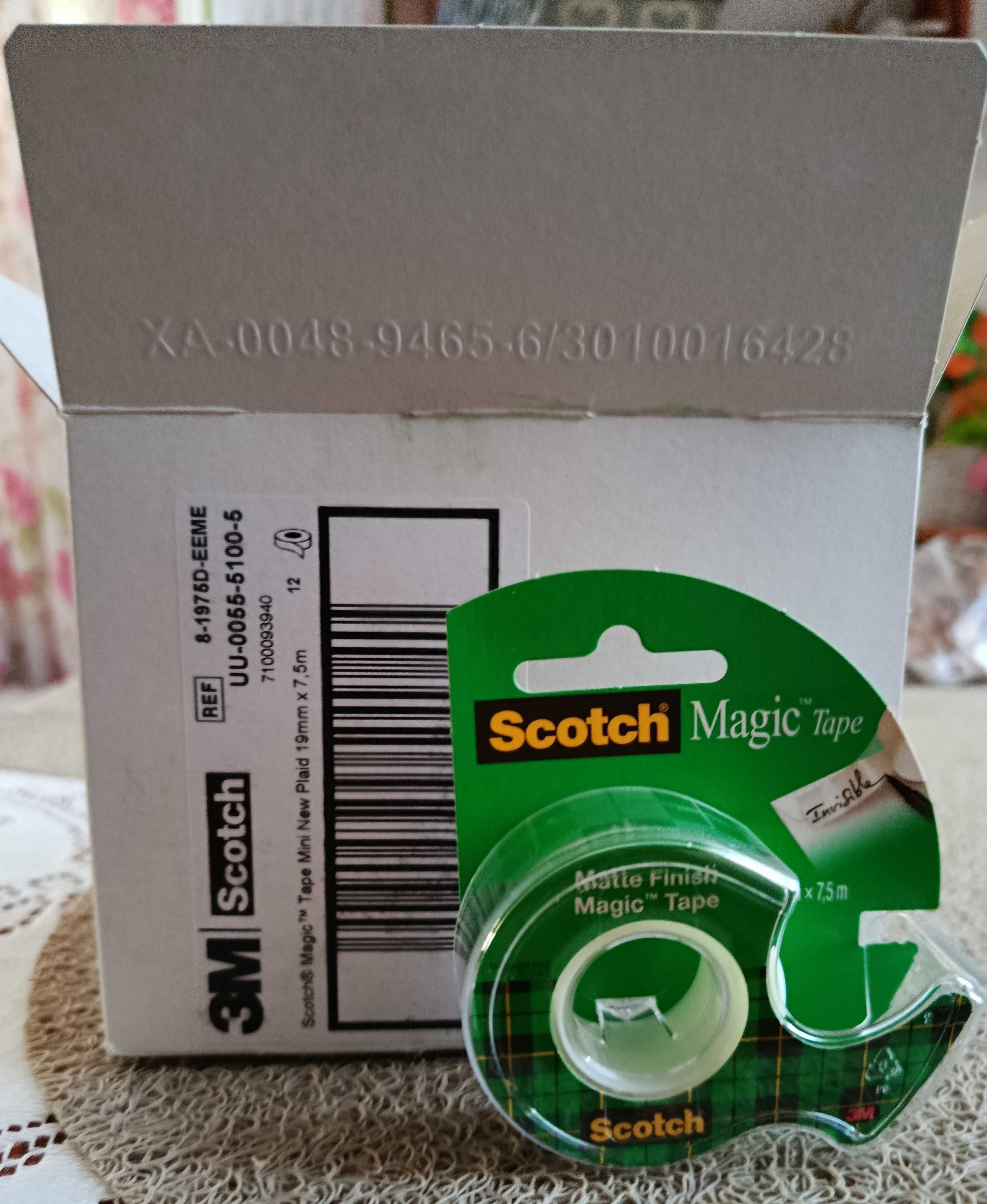 Taśma klejąca Scotch Magic Tape 19mm x 7,5m