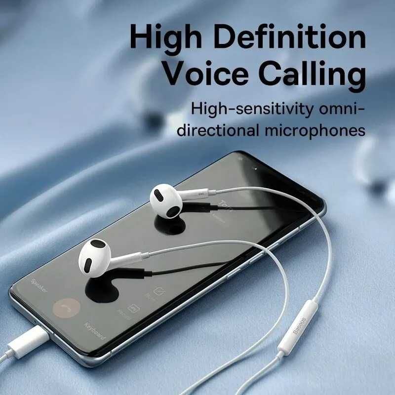 Fone de Ouvido com Fio Intra-Auriculares - Xiaomi, Samsung, Telemóvel