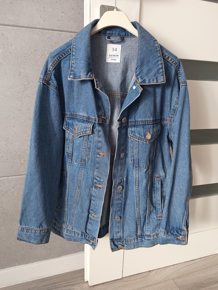 Kurtka jeansowa katana Sinsay xs s oversize