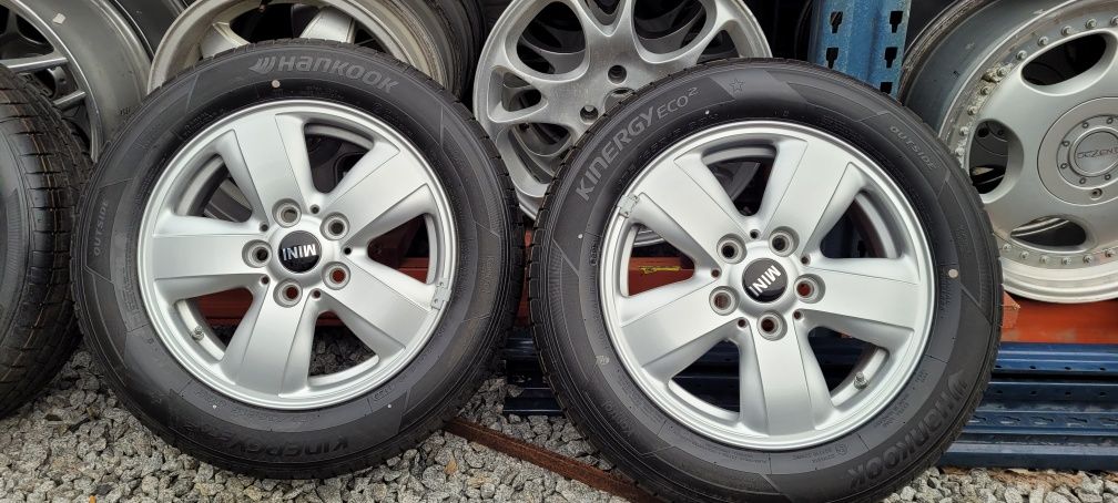 Nowe Oryginalne felgi Mini 15'  + opony Lato nowe