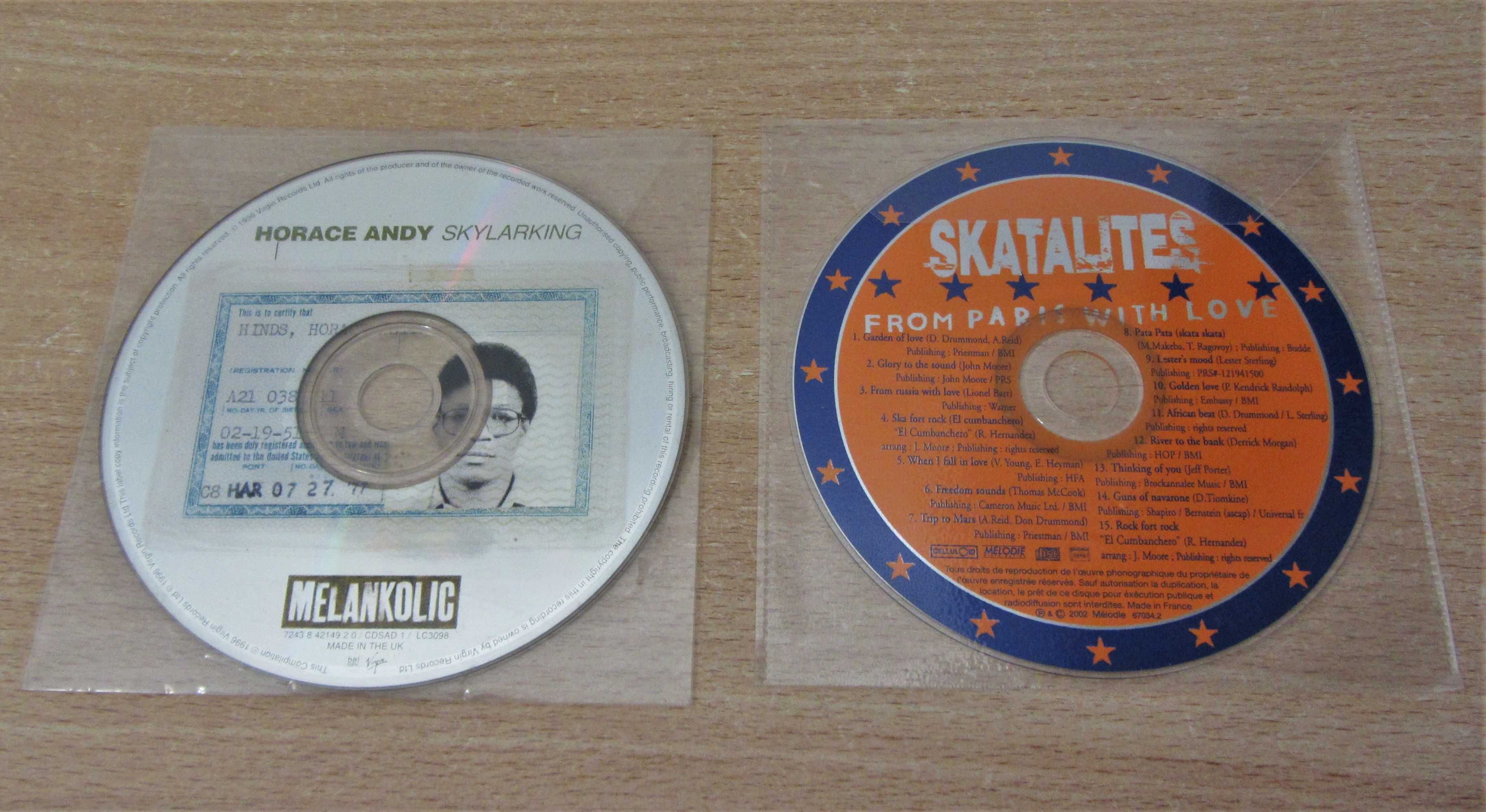 Conjunto 2 CDs - Horace Andy e Skatalites