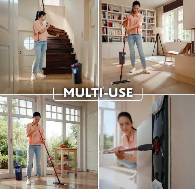 Набір для прибирання Vileda H2PrO Flat Mop System 175774.