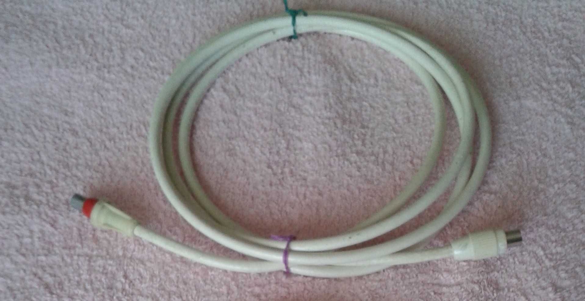 CABO coaxial-de antena, 2,7 mt c.terminais de antena TV+oferta