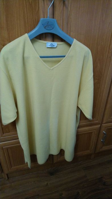 bluzka /tunika /sweterek, ciepły,  duży, Karin Glasmacher/