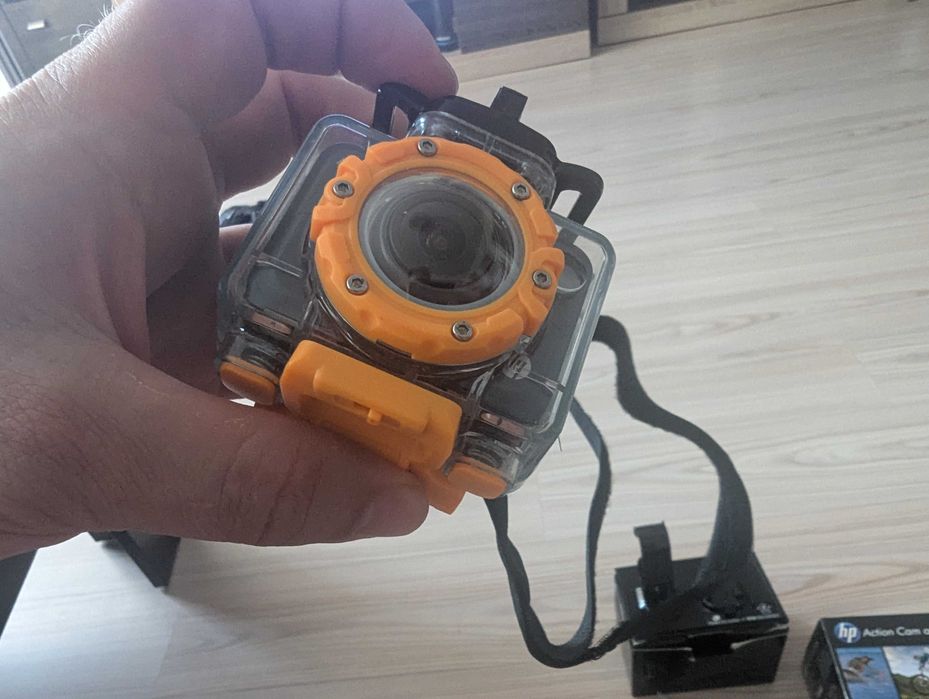 HP ac200w Action Camera + водозахисний бокс