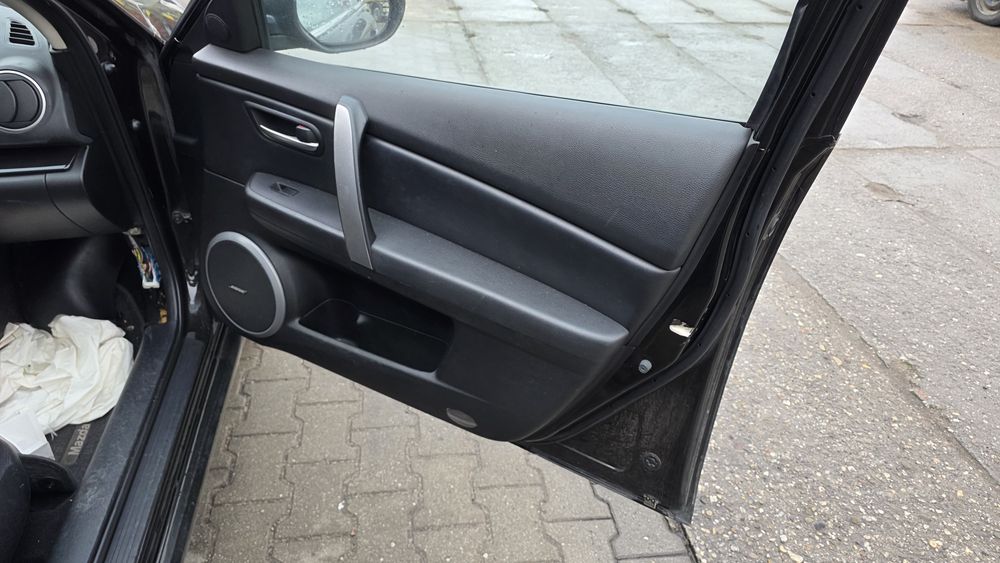 Fotele siedzenia komplet boczki skóra mazda 6 gh pamięć