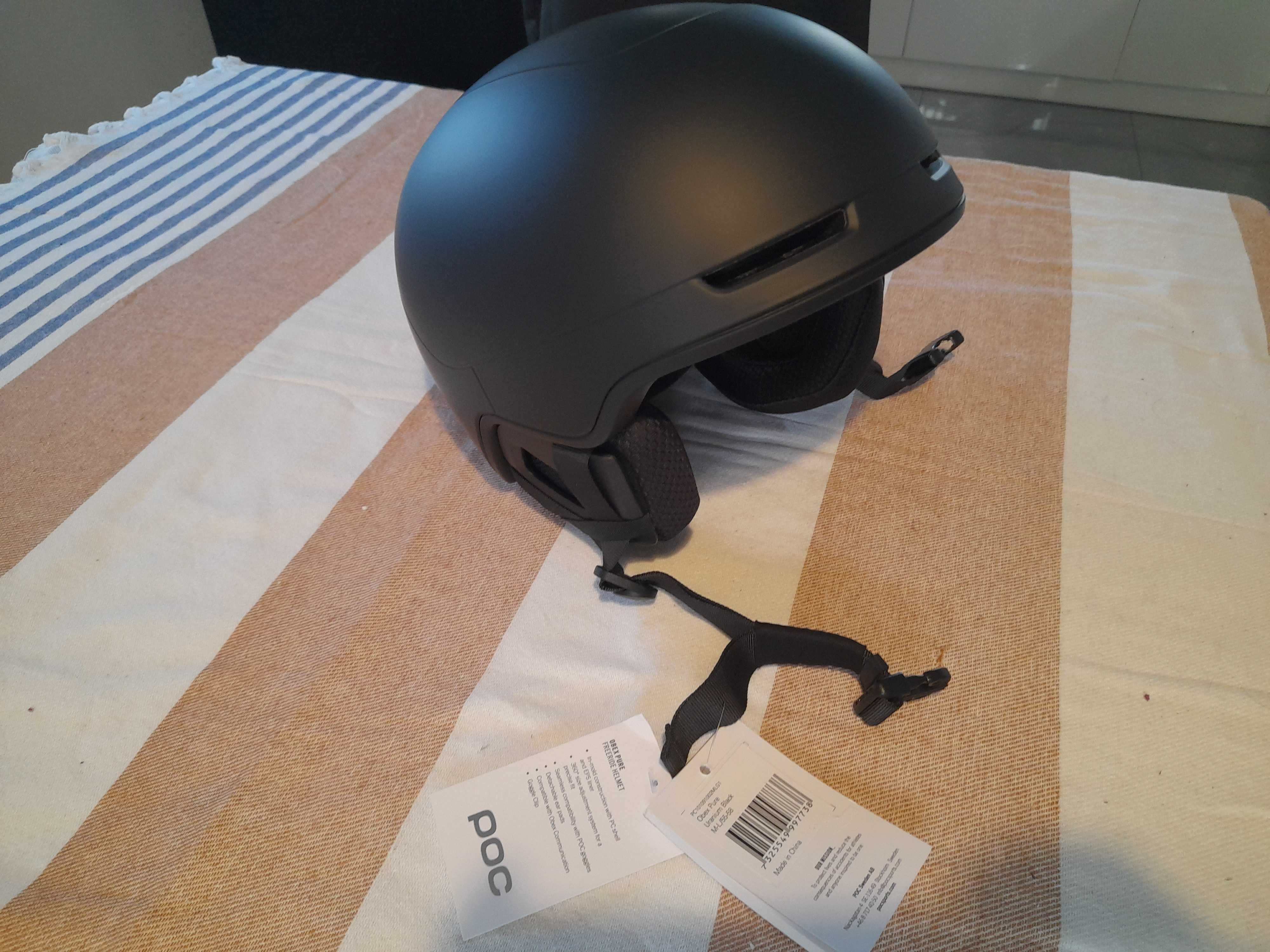 Kask narciarski POC Obex Pure Uranium Black M/L 55-58cm