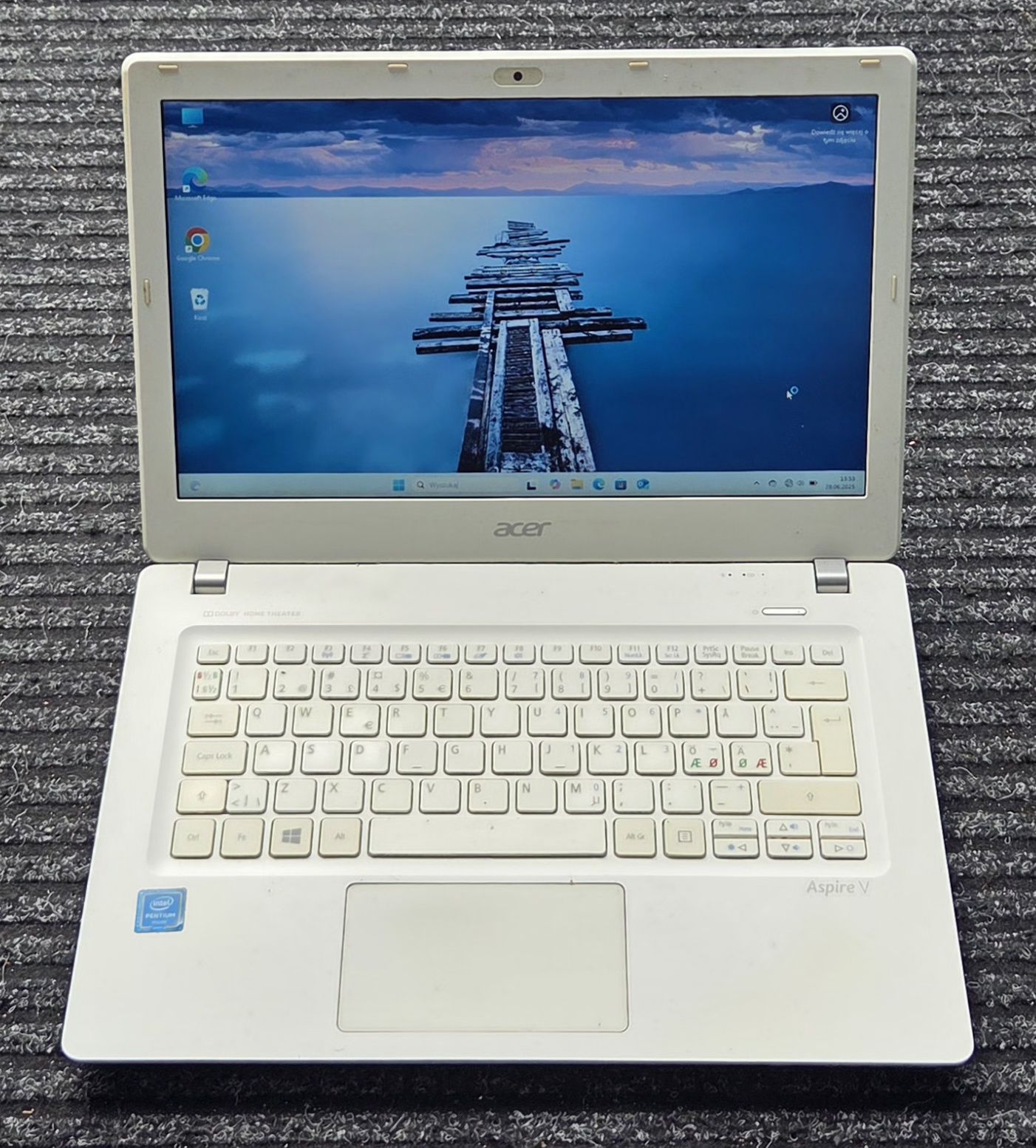 Laptop Acer dysk ssd 258 gb kamera hdmi
