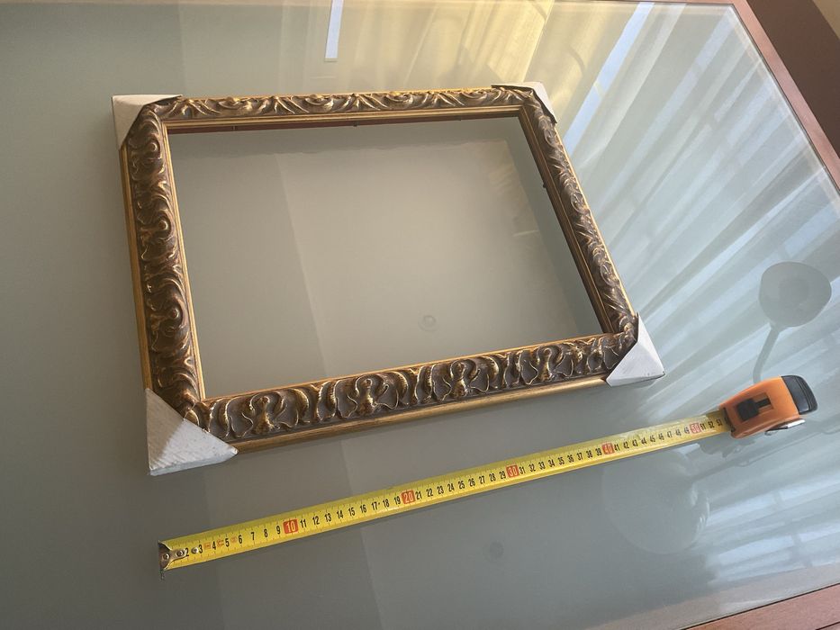 Moldura Barroco Dourada 50x40 nova