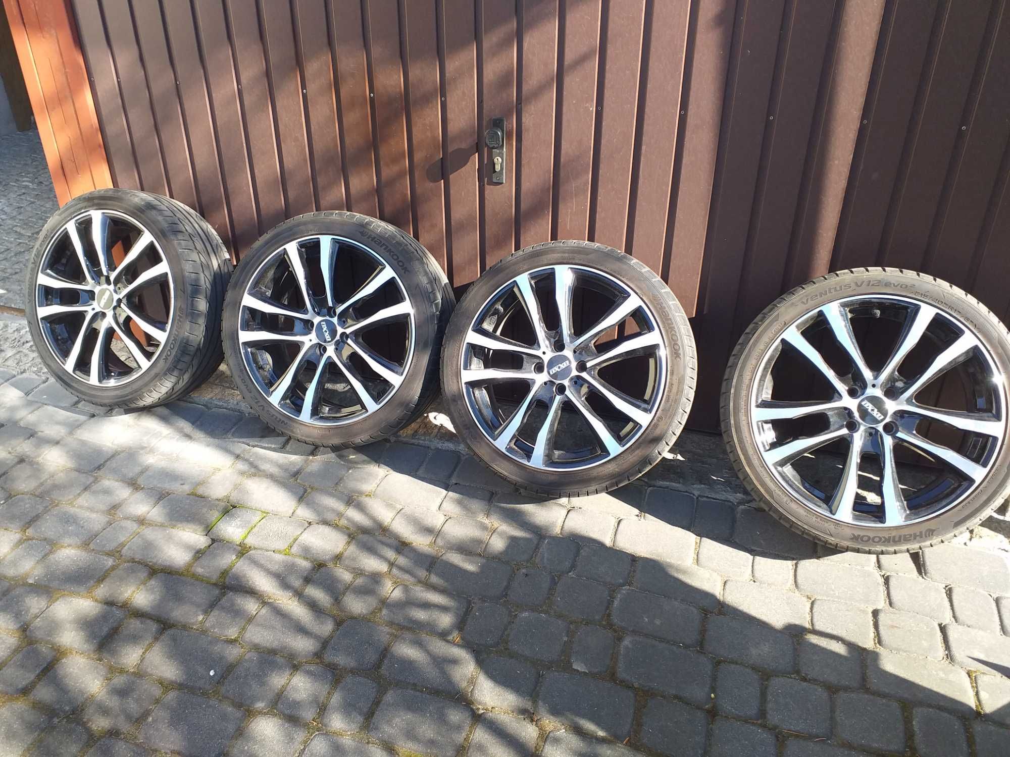 Koła 17" 4x100, ET 48 opony hankook