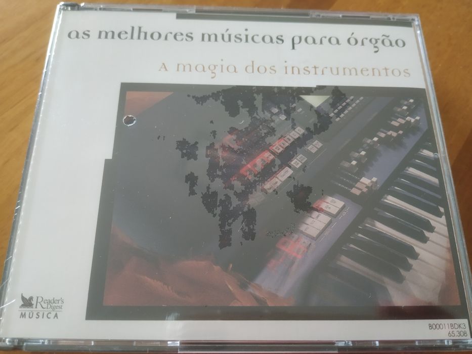 A magia dos instrumentos - músicas para órgão. CD triplo. Novo.