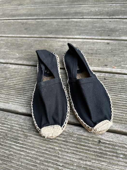 czarne espadryle 36
