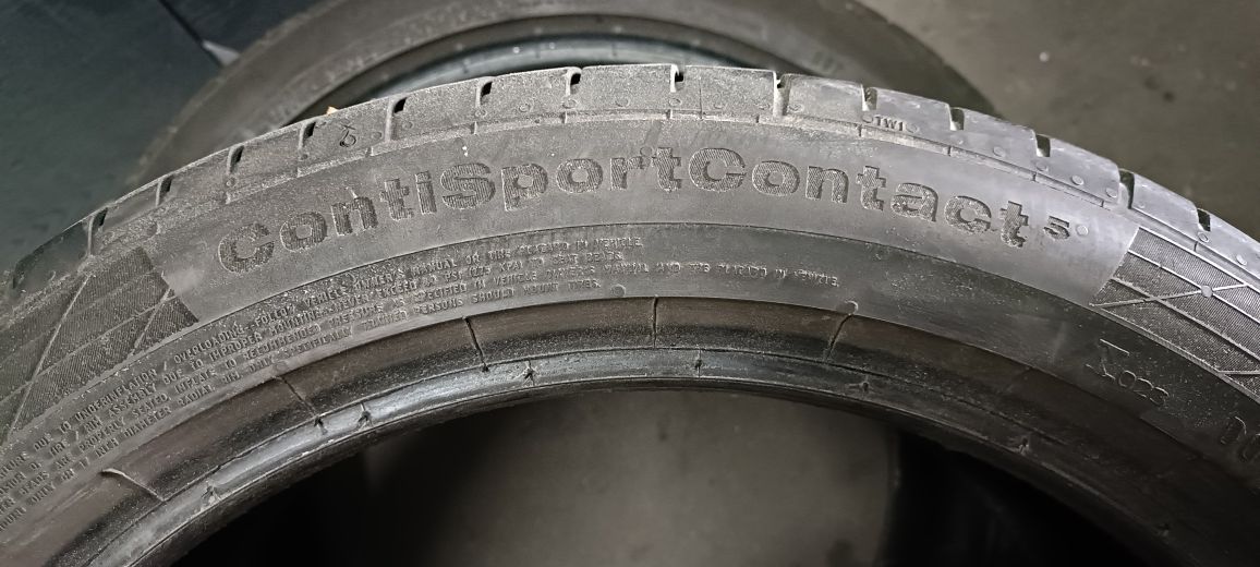 2x opony (nr.124) 245/40R17 Continental ContiSportContact5