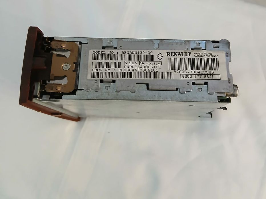 Rádio Antigo de Carro Renaut Original de  Cassete