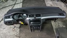 Торпеда панель Airbag Skoda Superb 2 Шкода Суперб 2010