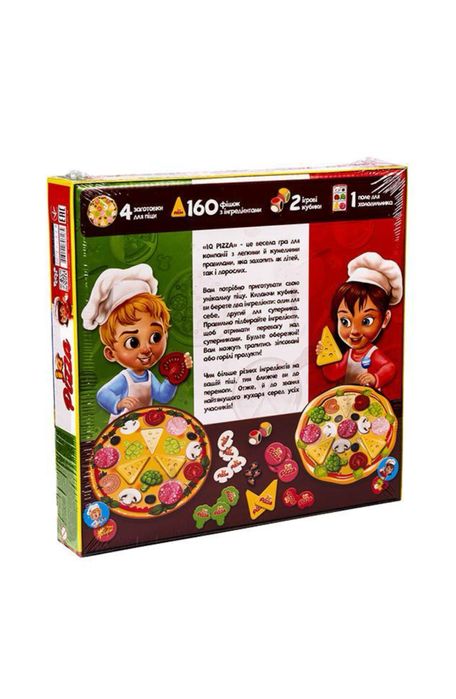Настільна дитяча гра піца IQ Pizza від Danko toys