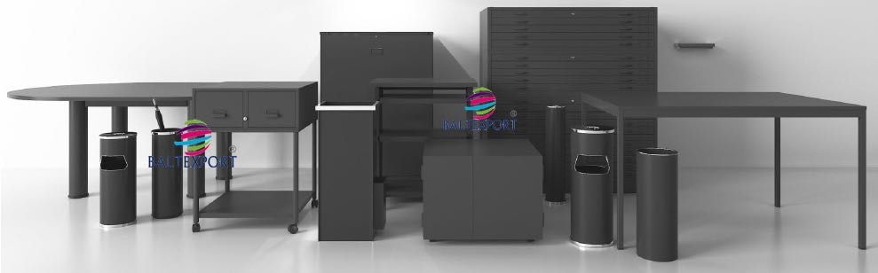 Arquivo de Desenho Formato A0 com 5 Gavetas Cinza Novo