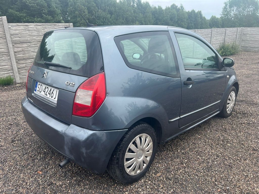 Citroen C2 1.4 diesel rok 2008. Przebieg 241tys. ISOFIX