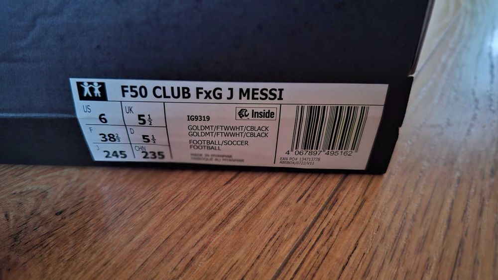 Adidas buty do pilki 38,2/3 korki - Nowe model F50 F&G Messi