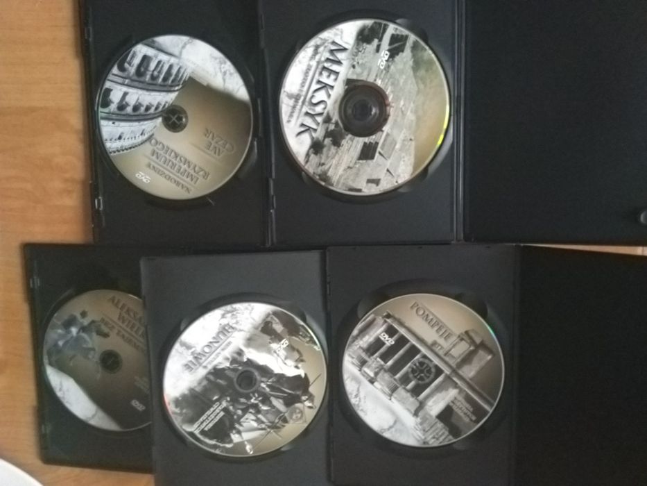 Historia starożytnych cywilizacji Seria dvd Hunowie Pompeje Meksyk
